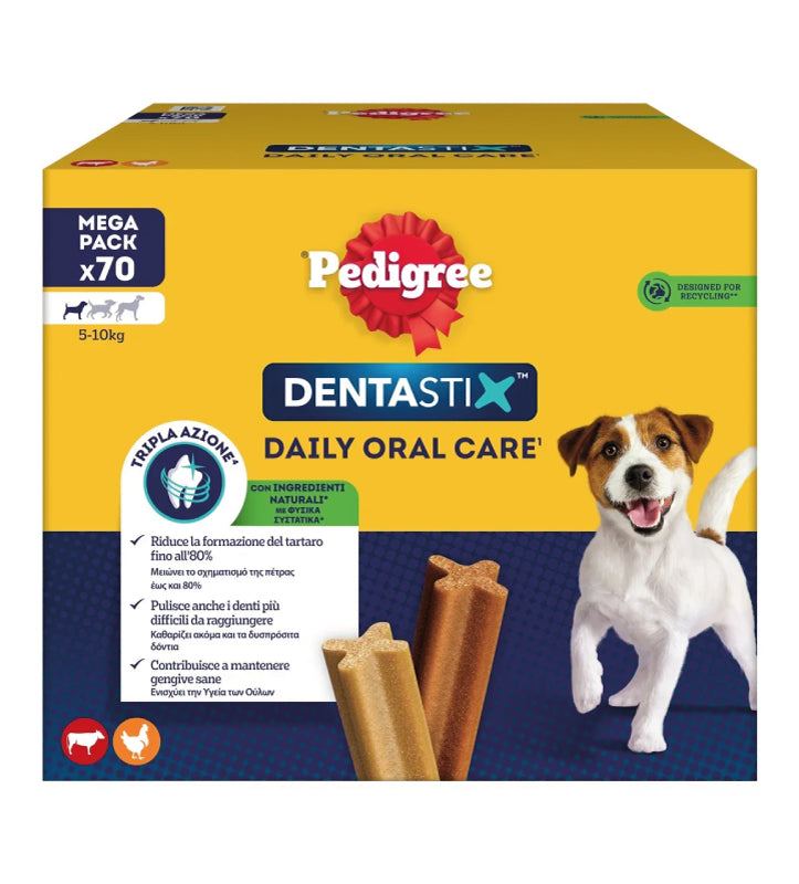 Pedigree - Dentastix Small - 70 pezzi