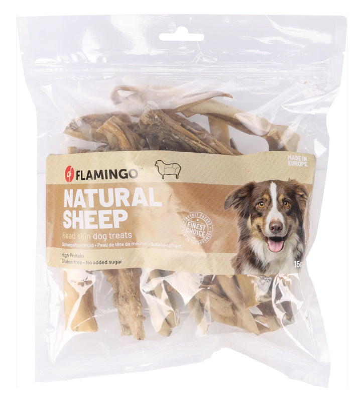Flamingo - Nature Snack - Pelle di Testa di Pecora - 15cm - 200gr