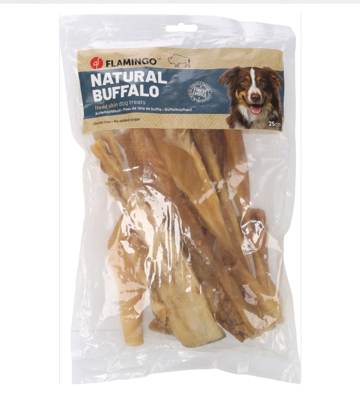 Flamingo - Nature Snack - Pelle di Testa di Bufalo - 25cm - 400gr