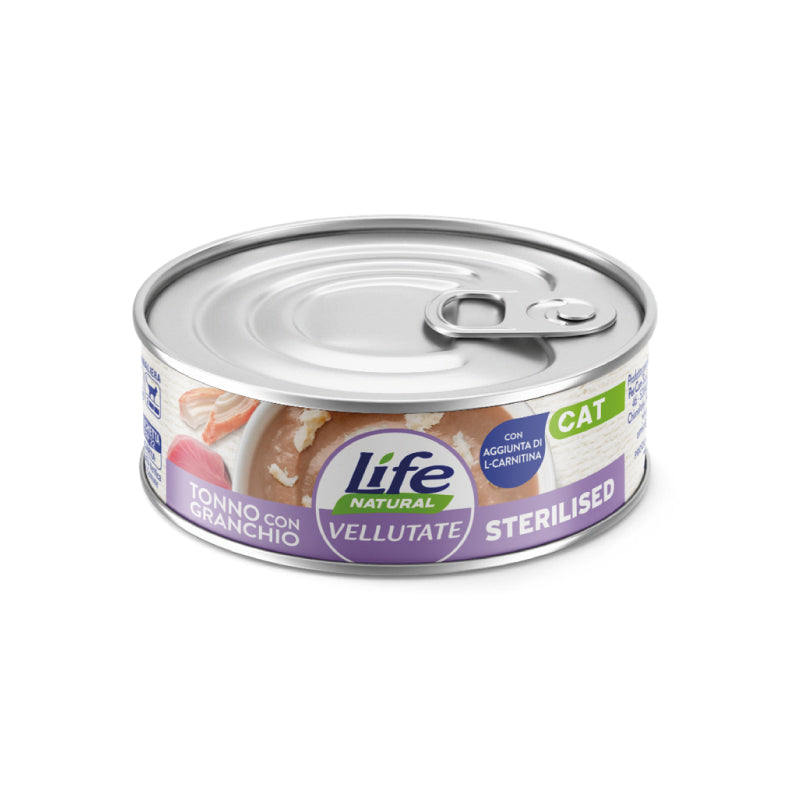 Life Cat - Natural - Vellutate - Sterilizzato - 70gr