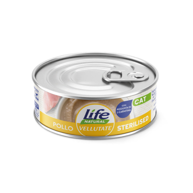 Life Cat - Natural - Vellutate - Sterilizzato - 70gr
