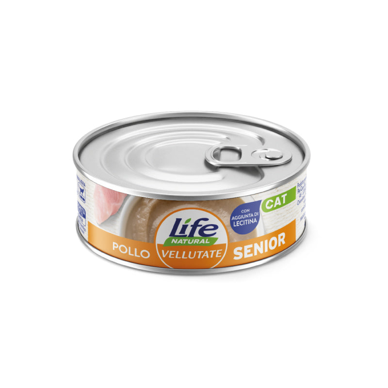 Life Cat - Natural - Vellutate - Senior - Pollo - 70gr