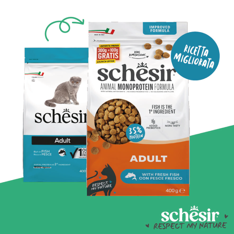 Schesir Cat - Monoprotein - Adult - 1.5kg