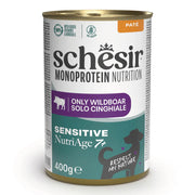 Schesir Dog - Monoprotein Sensitive - Nutriage 7+ - Cinghiale - 400gr
