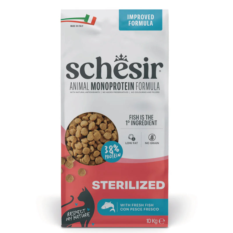 Schesir Cat - Sterilized & Light - 10 kg