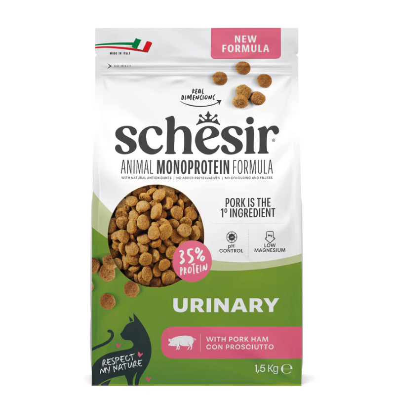 Schesir Cat - Monoprotein - Urinary - Prosciutto - 1.5kg