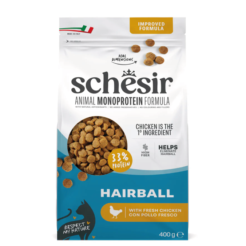 Schesir Cat - Monoprotein - Hairball - 400gr