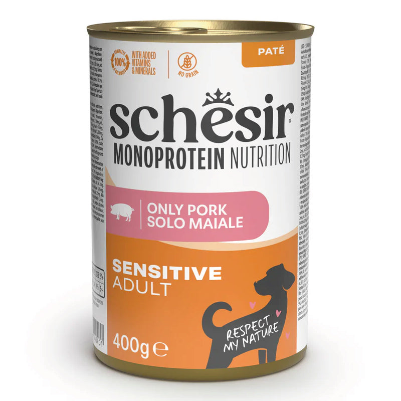 Schesir Dog - Monoprotein Sensitive - Adult - 400gr