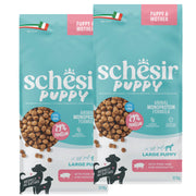 KIT 2X Schesir Dog - Monoprotein - Large - Puppy - Prosciutto - 12kg - DOPPIO SACCO