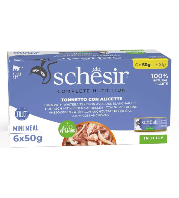 Schesir Cat - Multipack - In Gelatina - 6x50g