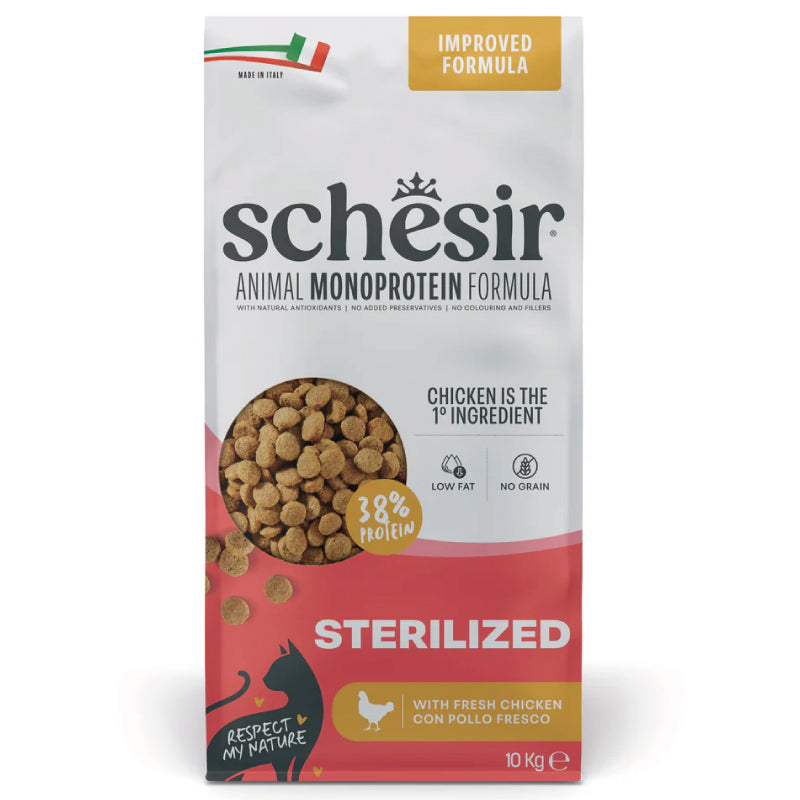 Schesir Cat - Sterilized & Light - 10 kg