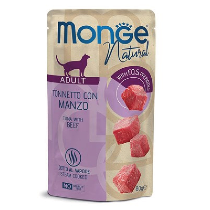 Monge Cat - Superpremium Quality - Natural - Adult - 80gr