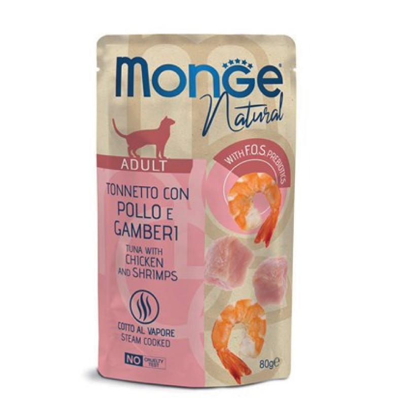 Monge Cat - Superpremium Quality - Natural - Adult - 80gr