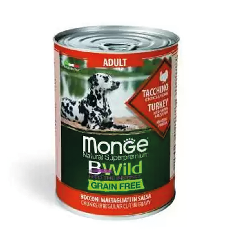 Monge - Bwild Dog - Grain Free - Adult - 400gr