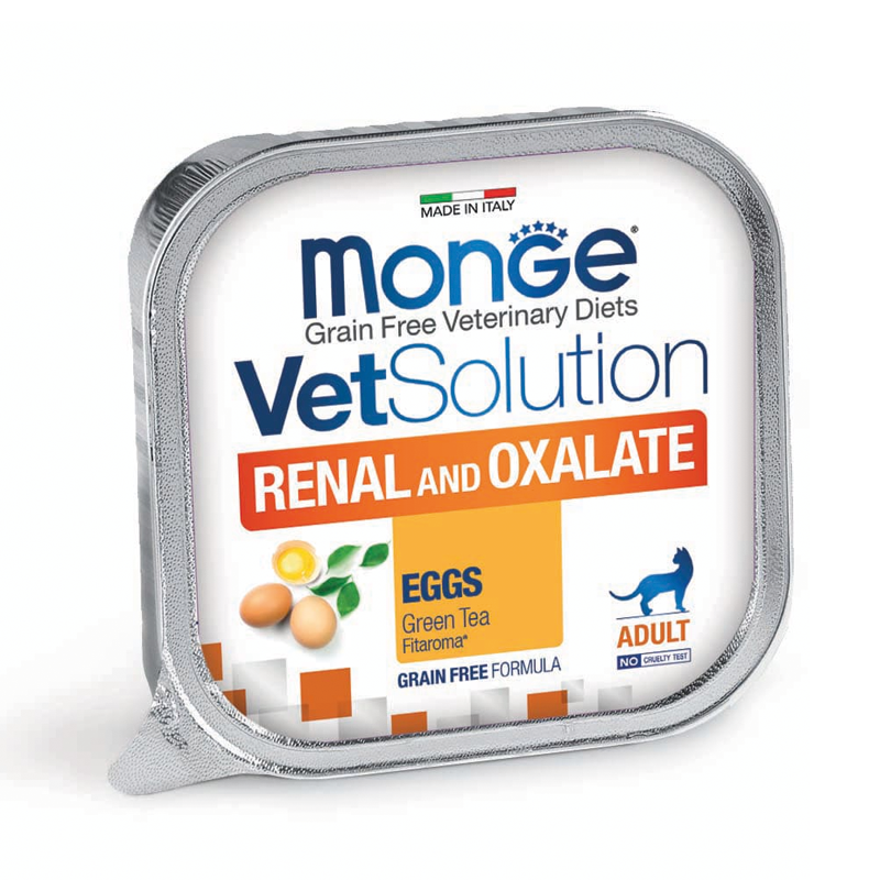 Monge - VetSolution Feline - Renal and Oxalate - 100gr