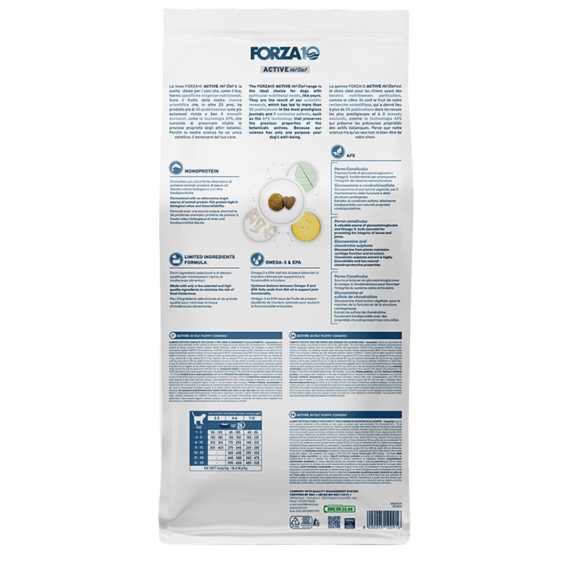 Forza 10 - Active Vet Diet Dog - Condro Puppy - 10kg