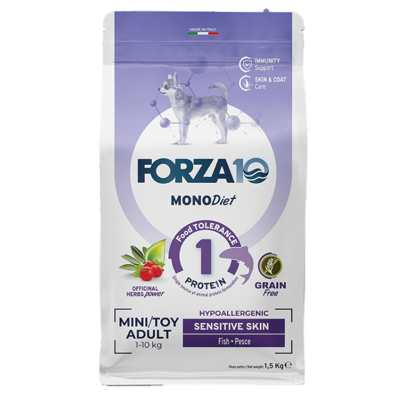 Forza 10 - MonoDiet - Mini&Toy - Sensitive Skin - 1.5kg
