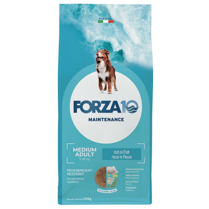 Forza 10 - Maintenance - Medium - Adult - Pesce - 12kg