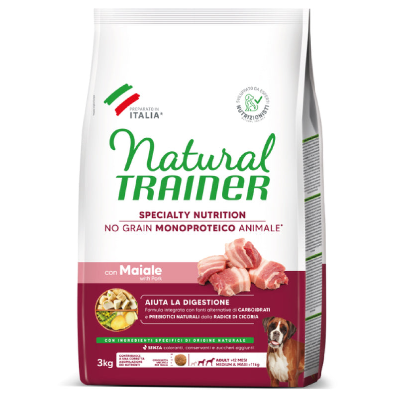 Trainer Natural Sensitive - No Grain - Medium/Maxi - Adult - 3 kg