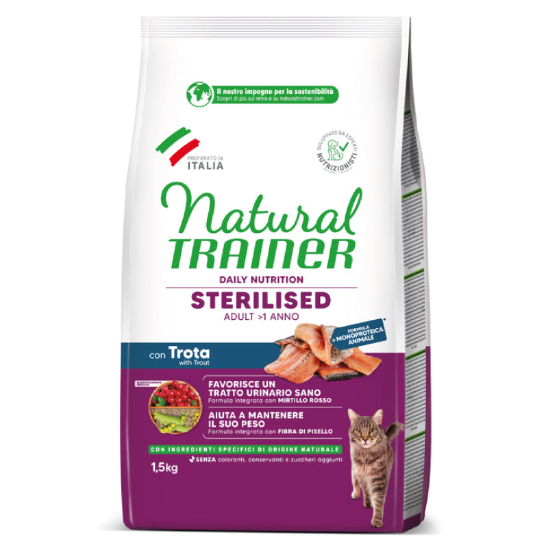 Trainer Natural Cat - Sterilizzato - 1.5 kg