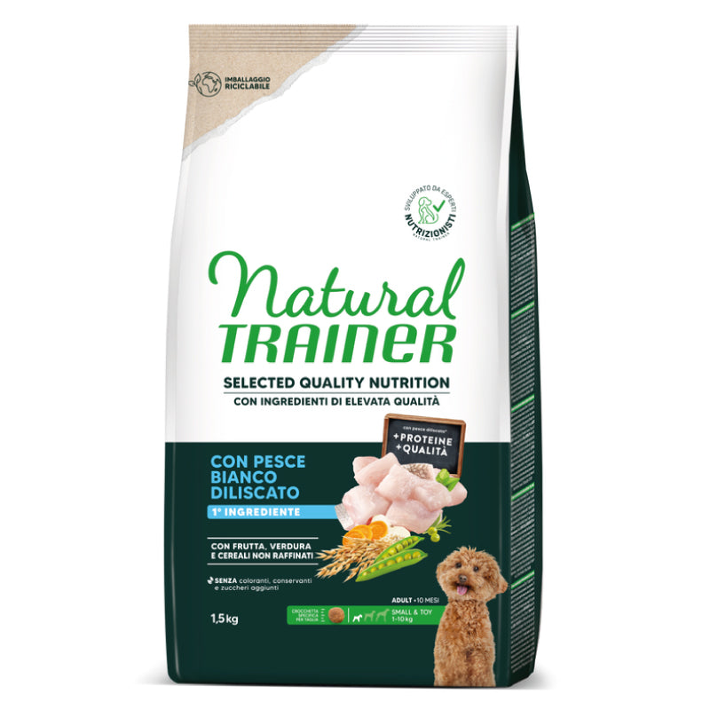 Trainer Natural - Selected Quality Nutrition - Small&Toy - Adult - 1.5kg