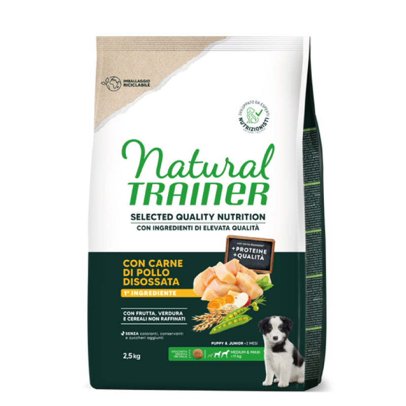 Trainer Natural - Selected Quality Nutrition - Medium/Maxi - Puppy - 2.5kg