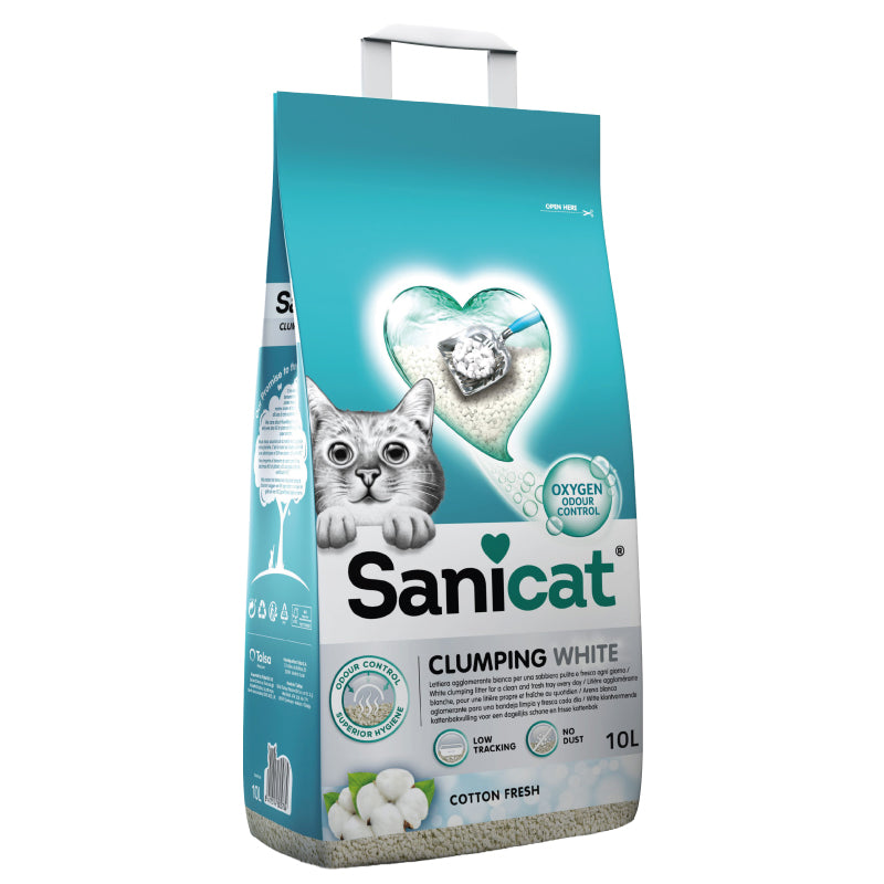 Sanicat - Clumping White - 10 litri