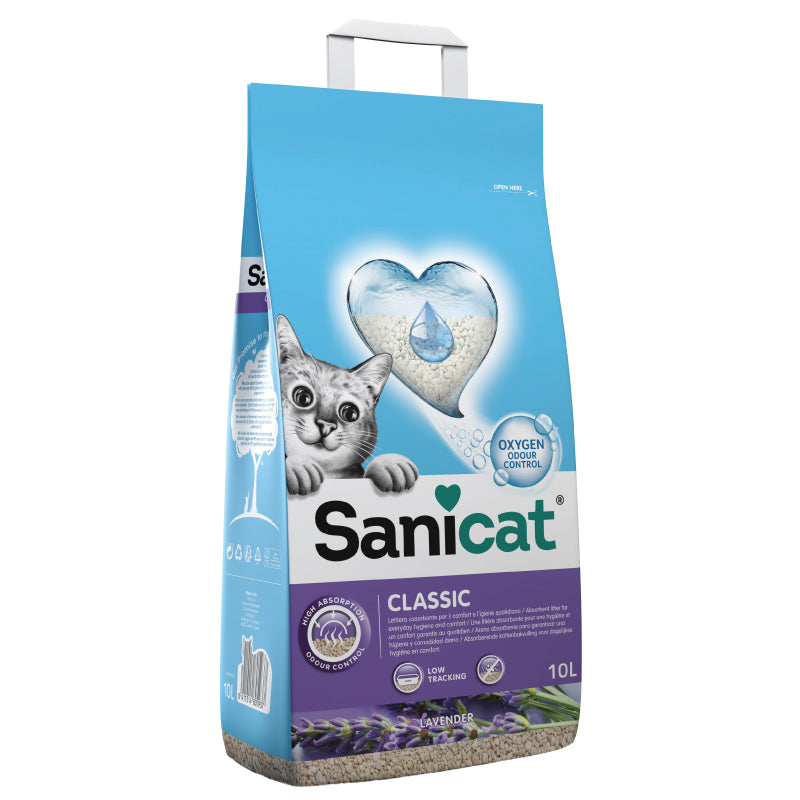 Sanicat - Classic - Assorbente - Lavanda - 8 litri