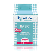 Arya - Tappetini Assorbenti - 60x90cm - 50 pezzi