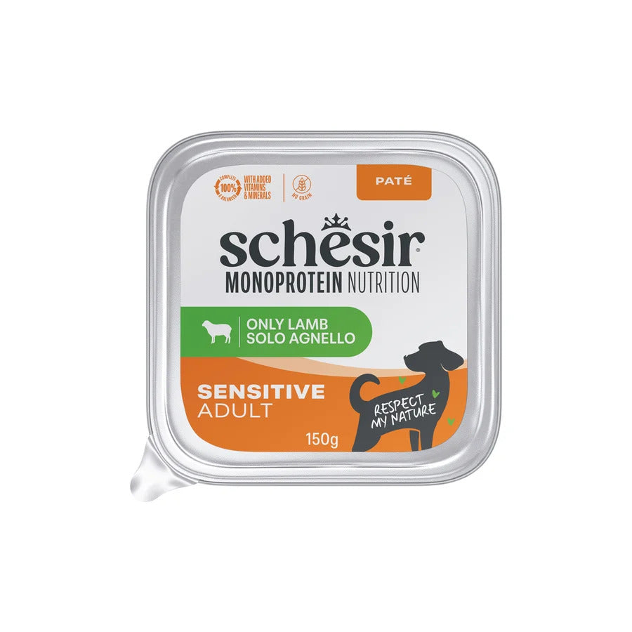 Schesir Dog - Monoprotein Sensitive - Adult - 150gr