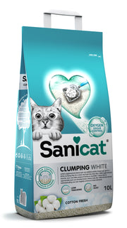 Sanicat - Clumping White - 10 litri