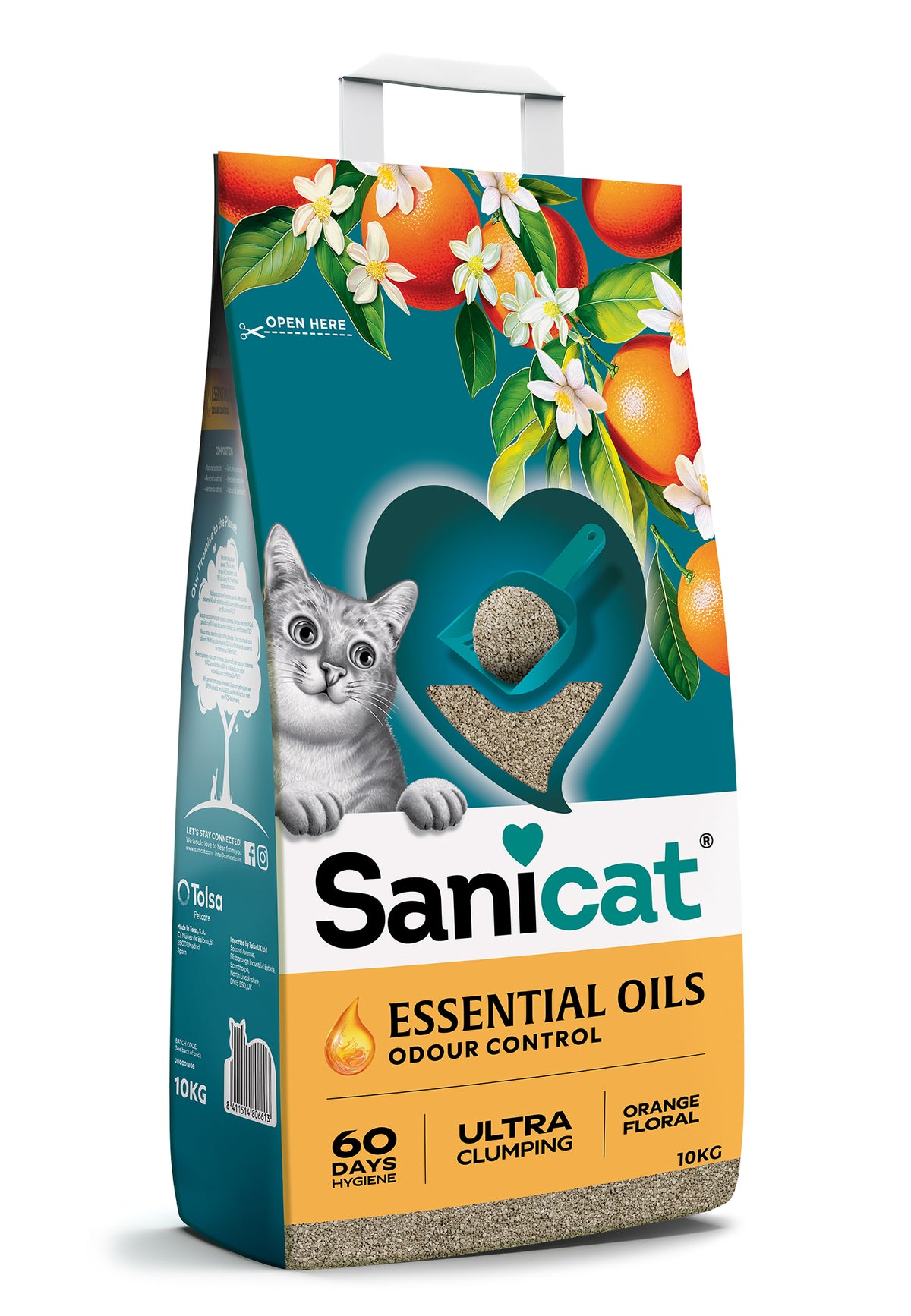 Sanicat - Clumping - Essential Oils - 10kg