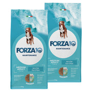 KIT 2 X Forza 10 - Maintenance - Medium - Adult - Pesce - 12kg - DOPPIO SACCO