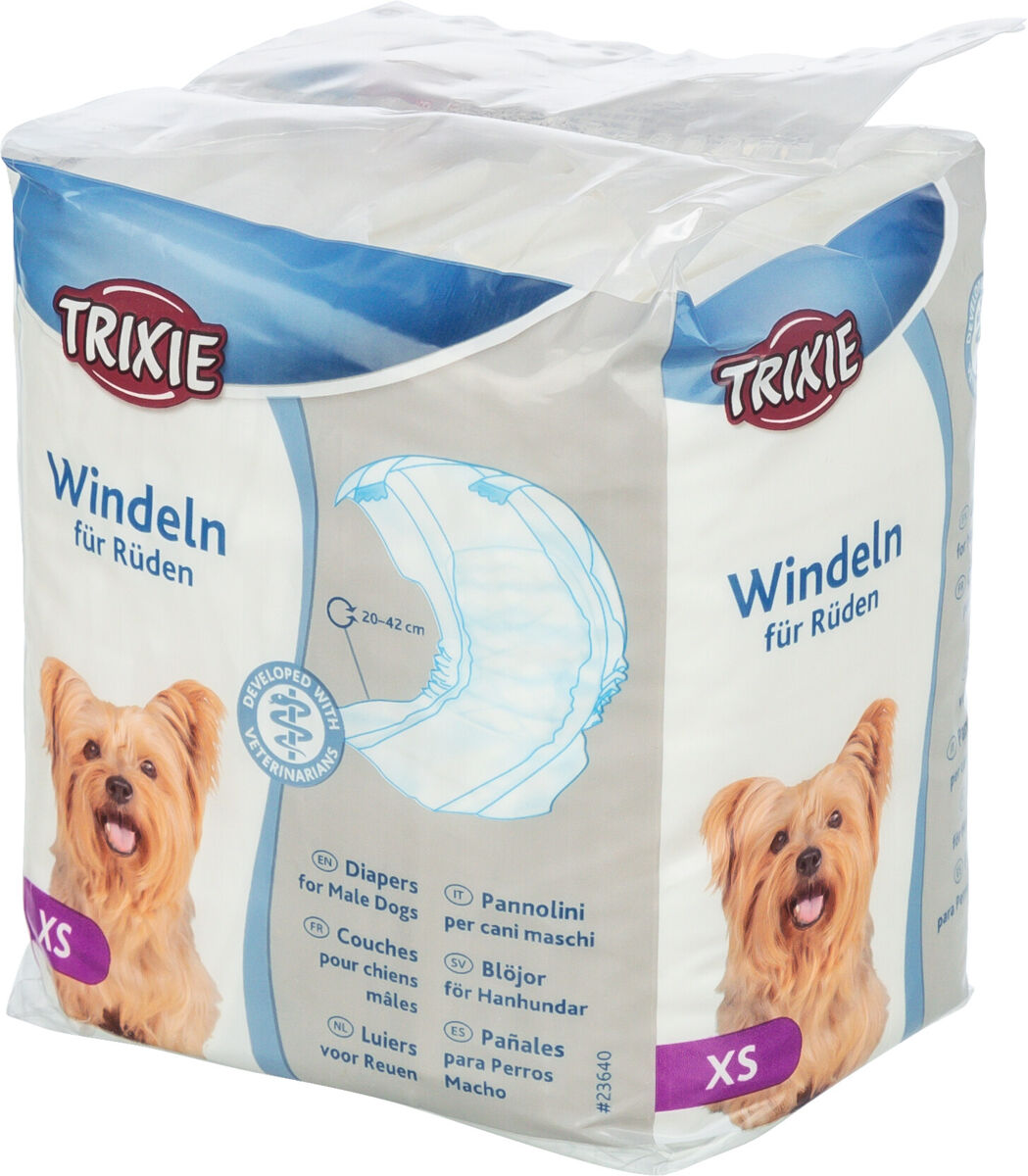 Trixie - Pannolini/Fasce per Cani Maschio - XS